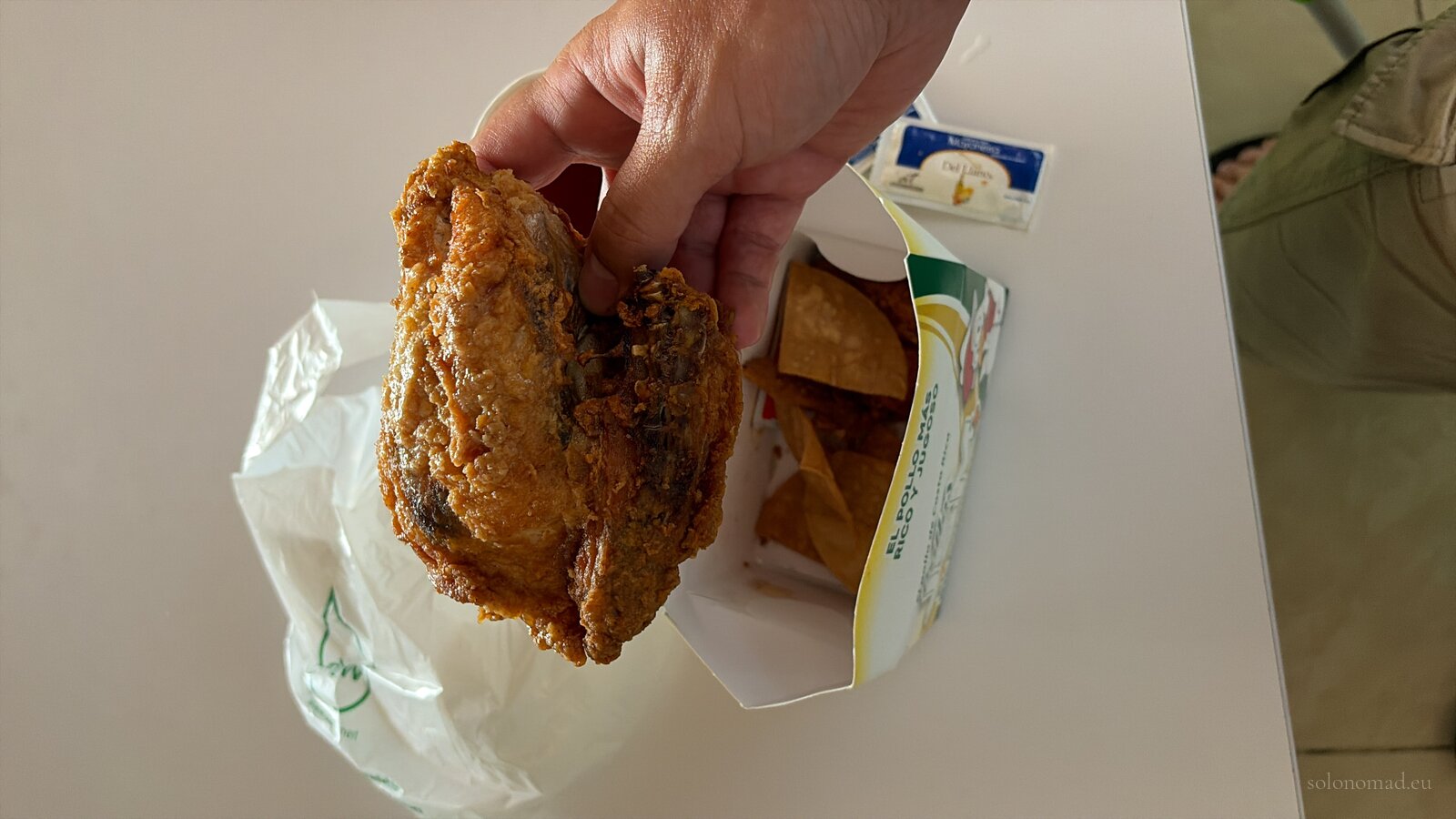 Fried Chicken Before the Bus